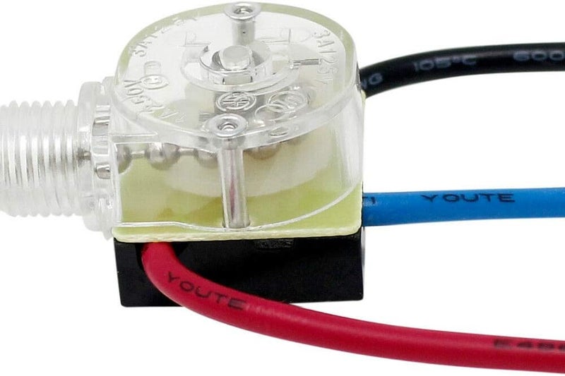 DAYONE Ceiling Fan Pull Switch Zing Ear ZE-110 3 Wire 3 Way 2 Circuit 4 Position Fan Speed Pull Chain Light Switch Replacement with Pulling String, Black Nickel - Image 3
